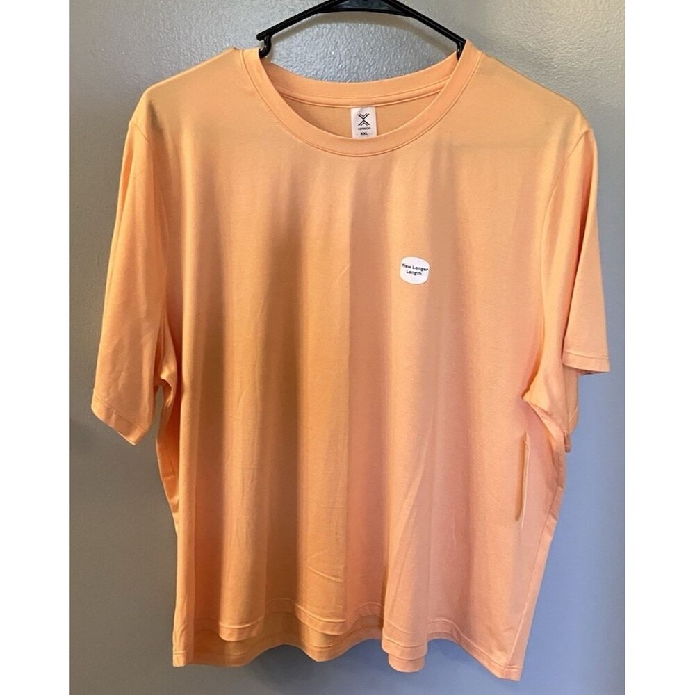 NWT Xersion Workout Tee Peach Color Size XXL